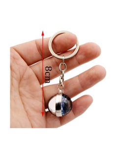 Generic 1 pc Multi-purpose Key Chain Portable Alloy 12 Constellation Pattern Keyring Keychain for Daily Use  - Image 3
