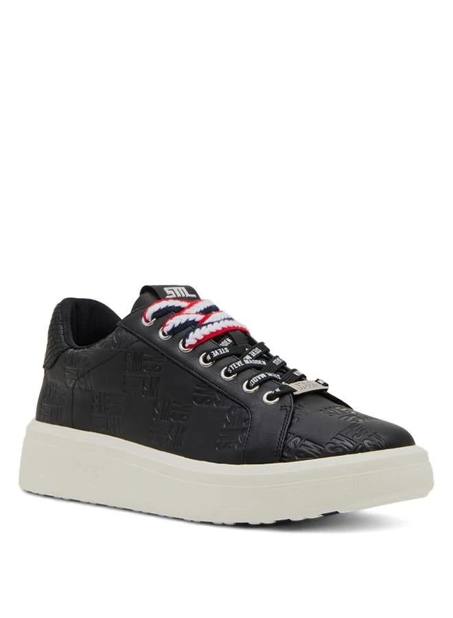 Steve Madden  Rorix Black Men's Low-Top Sneakers for Men | Best Price UAE