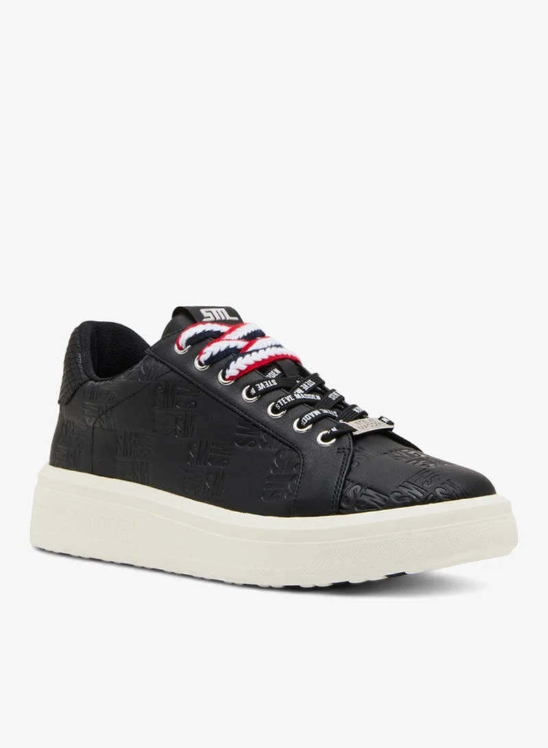 Steve Madden  Rorix Black Men's Low-Top Sneakers for Men | Best Price UAE