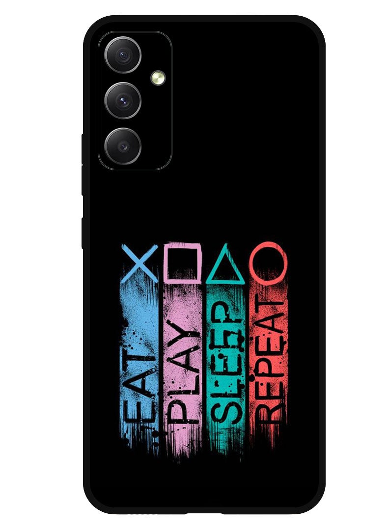 Theodor Protective Case Anti Scratch Shock Proof Bumper Cover For Samsung Galaxy A24 4G Eat Pla - Image 1