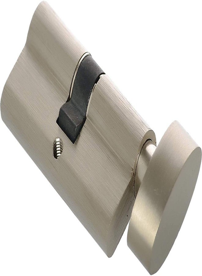 Crust Premium Brass Made Mortise Cylinder Lock 60 mm with 3 Keys (one Side Key and Knob) - Image 5