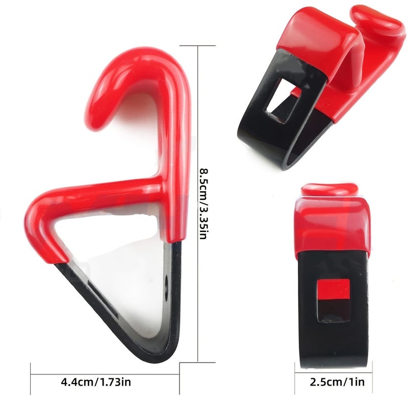 Wheel Display Hooks Pack Of 4 For Hanging Rims On Wall Solid Steel With Soft Plastic Coating - Image 3