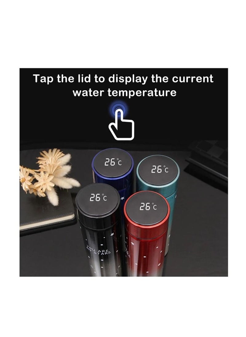 Spaceshoop - 500ML Smart Thermos Stainless Steel Water Bottle Led Digital Temperature Display Coffee Thermal Mugs Intelligent Insulation Cups - Image 1