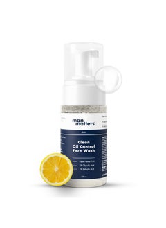 Man Matters 1% Salicylic Acid Oil Control Face & Beard Wash For Men| Fights Acne, & Beard Dandruff| 1% Glycolic Acid | Reduces Excess Oil And Exfoliates Skin Gently | 120 Ml  - Image 1