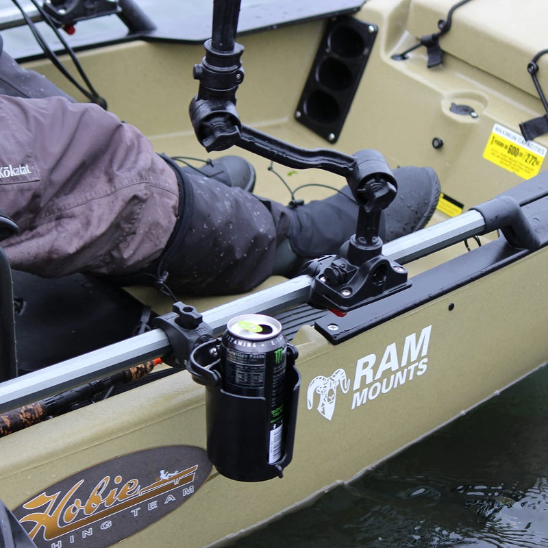 RAM Mounts (RAM-B-132-400U) RAM MOUNTS Level Cup 16oz Drink Holder with RAM Tough-Claw Mount RAM-B-132-400U for Motorcycle, ATV/UTV, Bike - Image 4