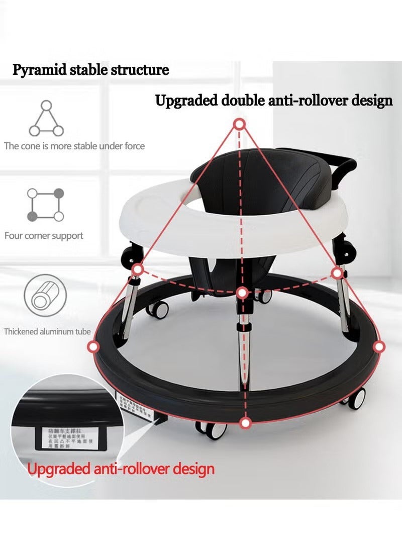 جونيس مشاية أطفال قابلة للطي مع 9 ارتفاعات قابلة للتعديل - Image 2