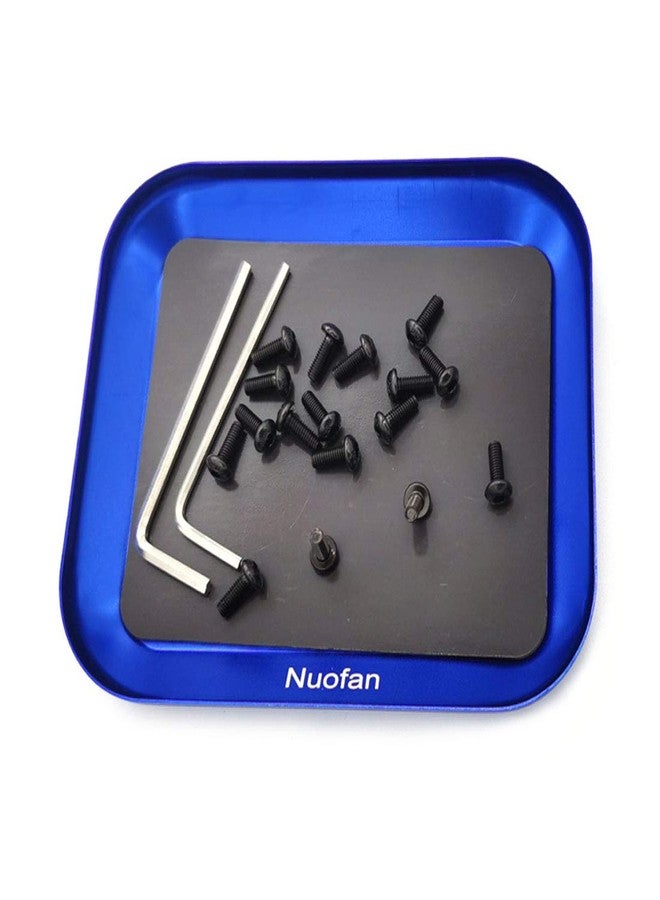 Nuofan RC Car Work Stand Aluminum Repair Workstation 360 Degree Rotation Lift Lower w/Screw Tray for 1/8 1/10 1/12 1/16 Scale Traxxas TRX4 Axial Arrma Redcat Losi RC Crawler Monster Truck Buggy - Image 5