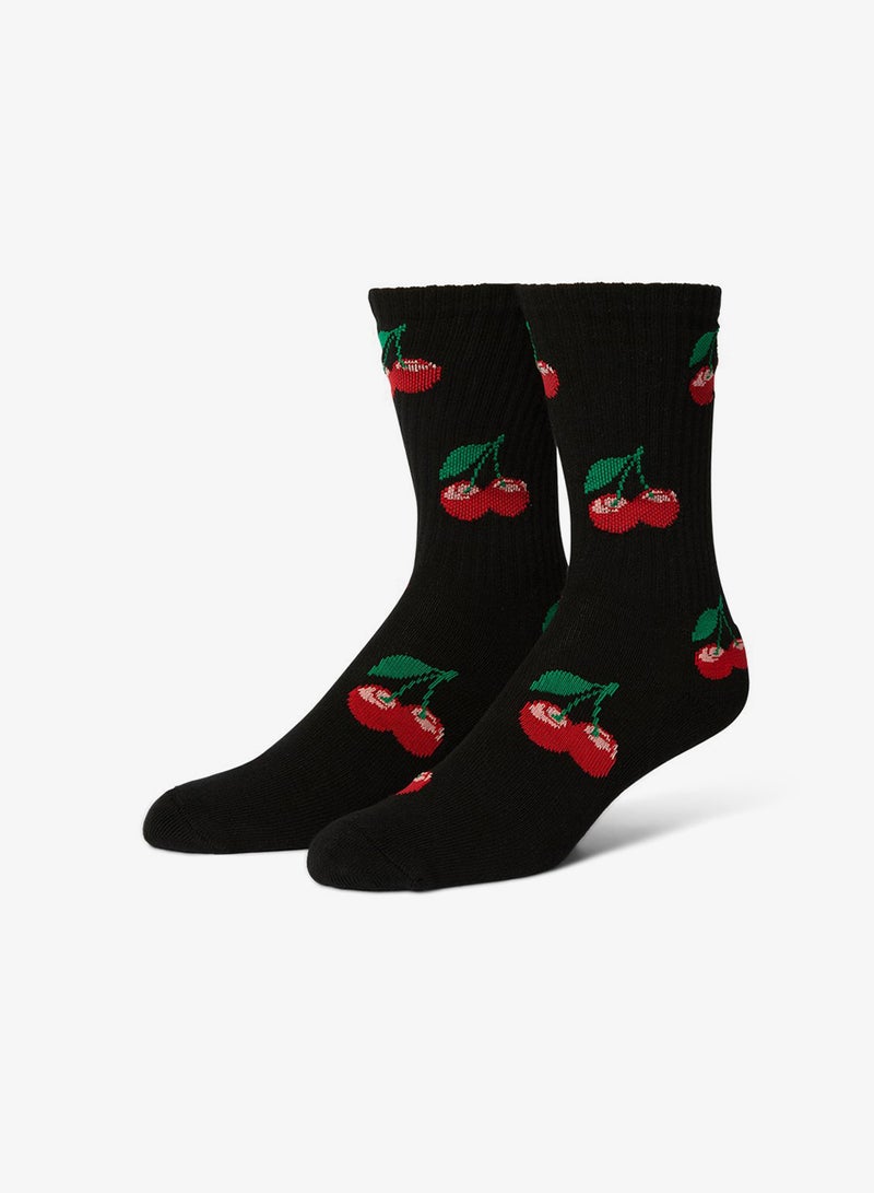 HUF CHERRY BOMB CREW SOCK - Image 1