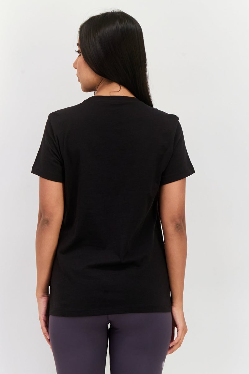 PUMA Women Sportswear Fit Short Sleeve Training Top, Black - Image 3