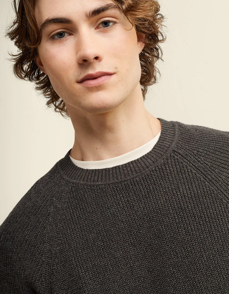 American Eagle  AE Shaker Stitch Sweater  | Best Price UAE