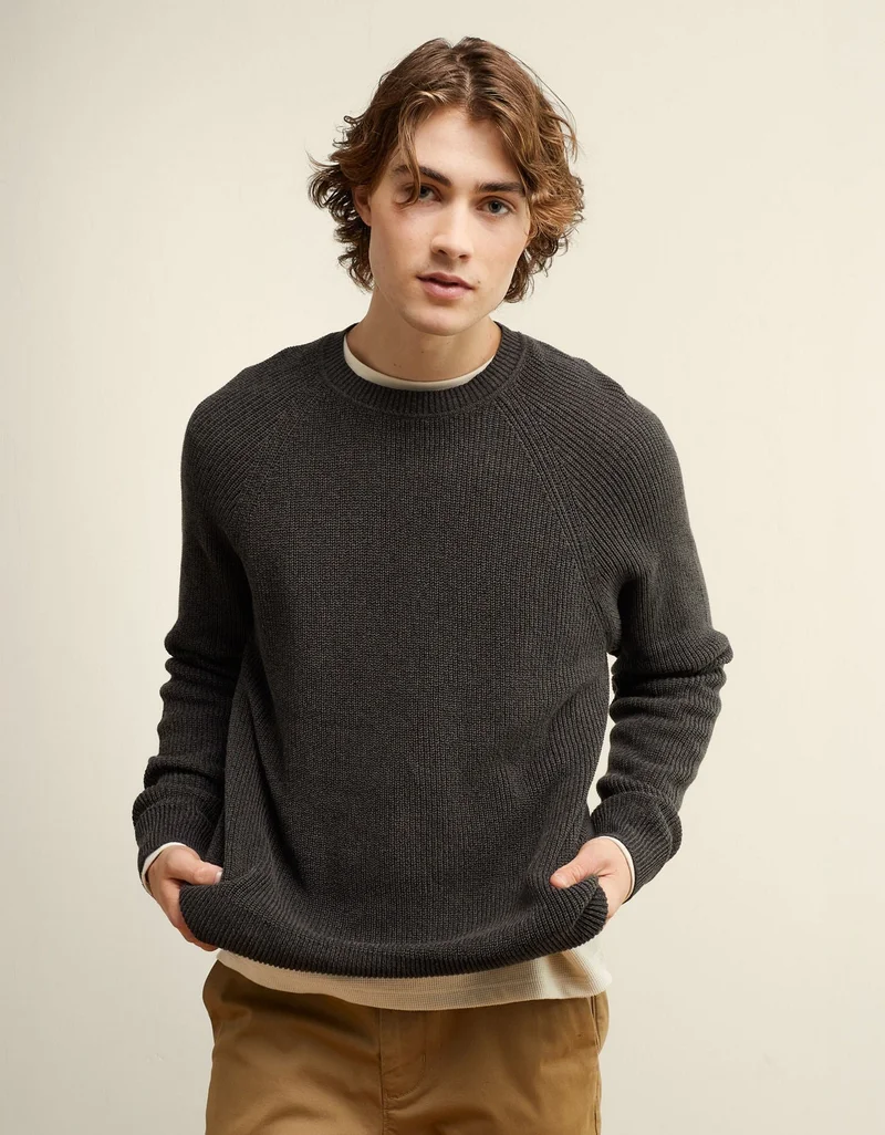 AE Shaker Stitch Sweater