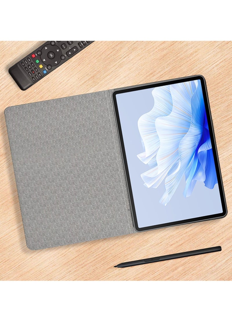 بيتر غطاء واقي قابل للطي ثلاثي الطيات من جلد PU الكلاسيكي - رمادي لHonor Pad V9 قياس 11.5 بوصة 2024 / Huawei MatePad 11.5 S 2024 / Huawei MatePad Air قياس 11.5 بوصة 2023 / Huawei MatePad قياس 11.5 بوصة 2023 - Image 5