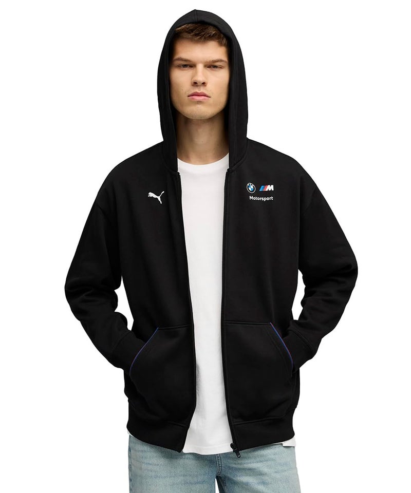 Puma, Men, BMW MMS ESS+ FZ HDD JKT FL, Black, XL, (63304901) - Image 1