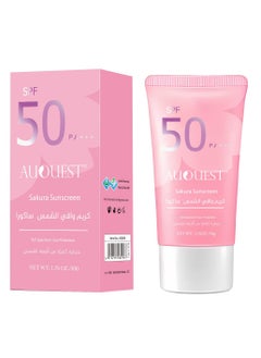 AuQuest Sakura Sunscreen SPF 50 PA+++ 50g 