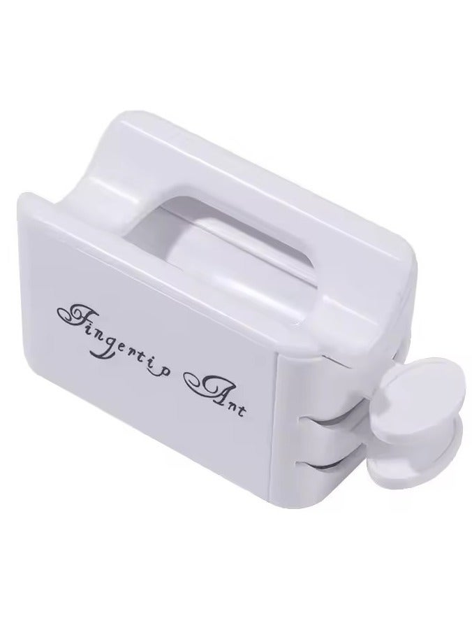 Goolsky French Portable Recovery Box For Nail Glitter Powder Container Recycling Dipping Powder Dust Tray Nail Art Caviar Sequin Storage - Image 1