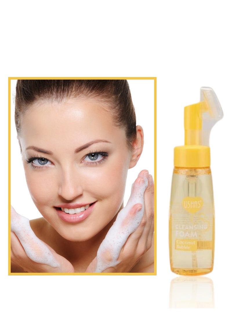 Ushas Facial cleansing foam coconut bubble - Image 1