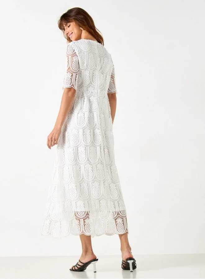 2Xtremz Lace A-Line Dress