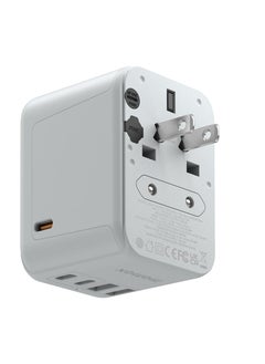 Momax Momax 1world pd35w 5 ports ac travel charger white  - Image 2