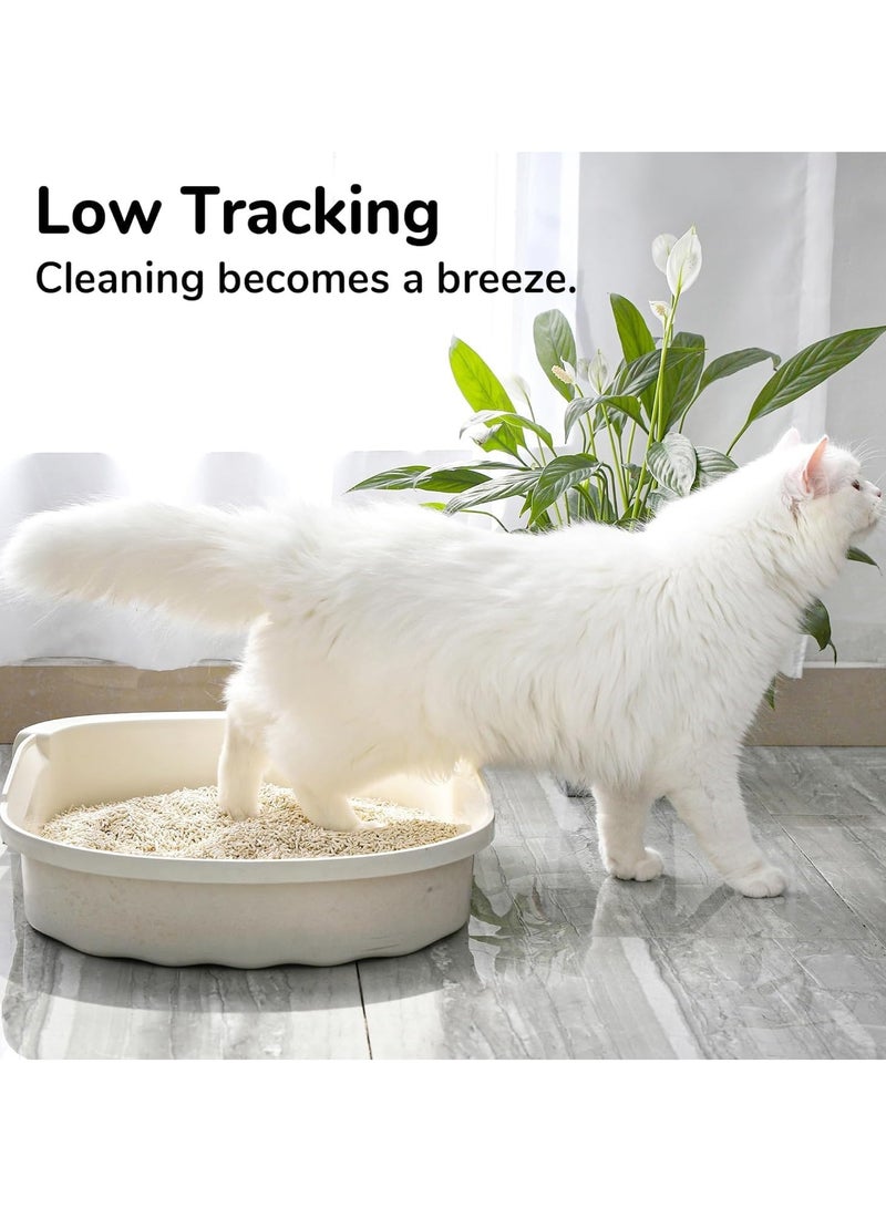 مختلطة القط القمامة القمامة القط ، خالية من الغبار ، من السهل التكتل ، رائحة السيطرة ، وانخفاض بقايا ( الخيزران الفحم نكهة ) - Image 2