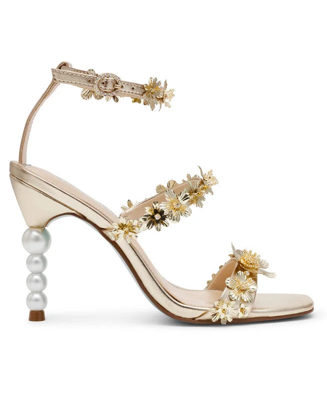 STEVE MADDEN SB-LORRA Embellished Heel Sandals