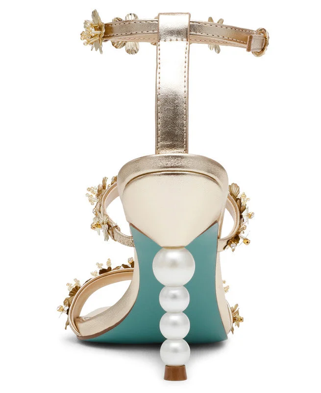 STEVE MADDEN SB-LORRA Embellished Heel Sandals