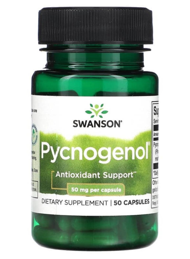 Pycnogenol 50 mg 50 Caps