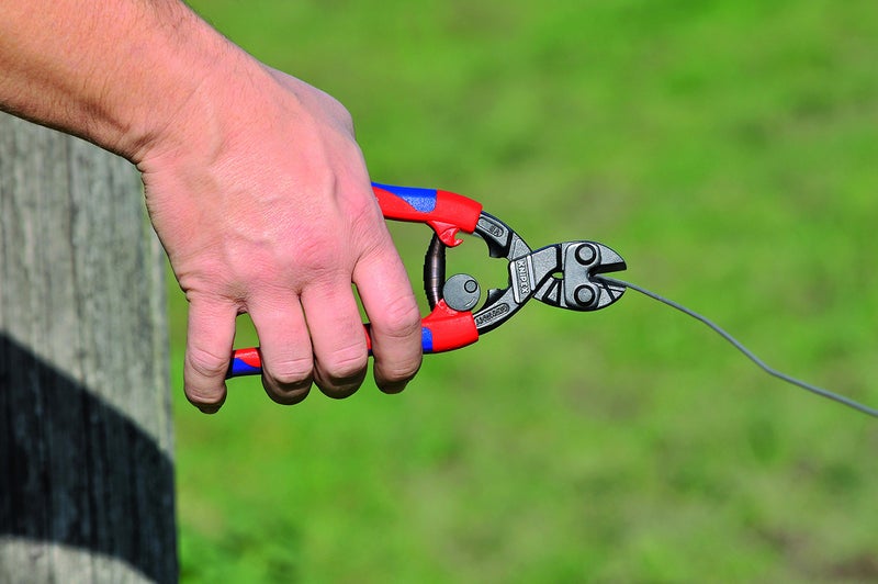 KNIPEX - 7112200 Tools 71 12 200, Comfort Grip High Leverage Cobolt Cutters with Opening Lock and Spring - Image 3