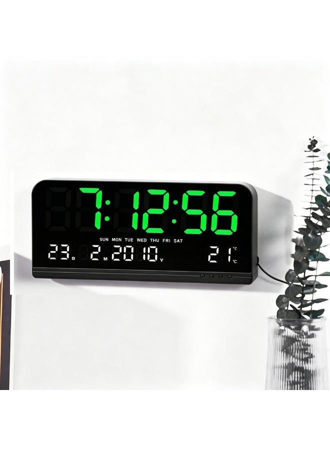 CRONY JH-8025 Led Digital Calender Clock LED perpetual calendar electronic clock - Image 1