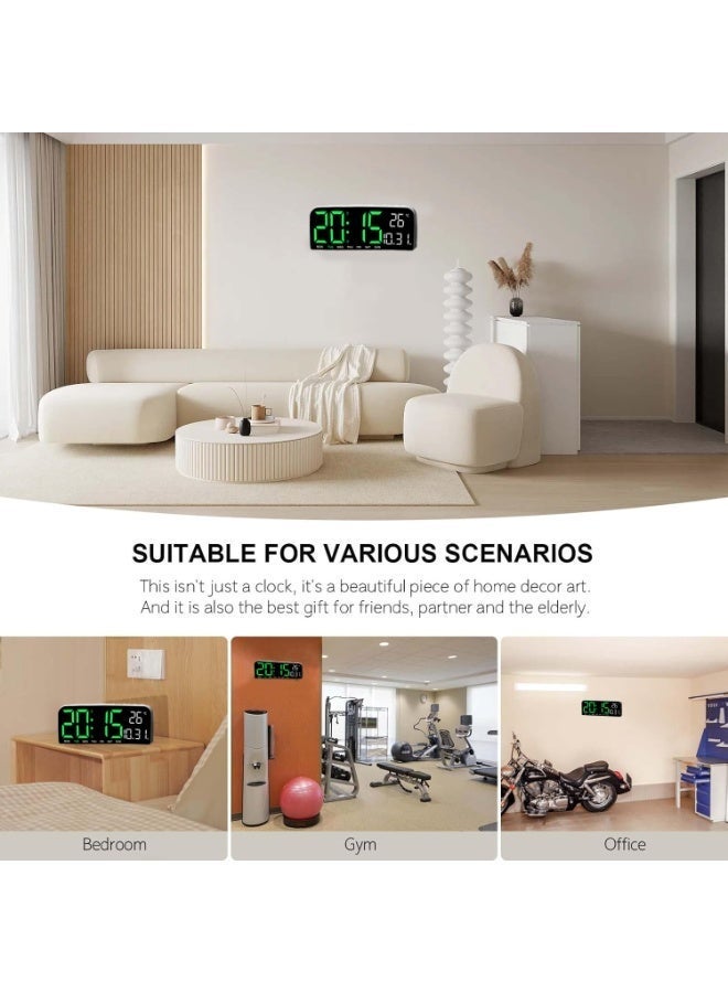 CRONY JH-8025 Led Digital Calender Clock LED perpetual calendar electronic clock - Image 3