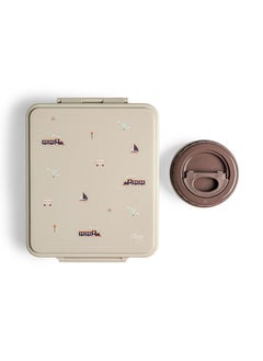 Citron Grand Lunchbox With 4 Compartments For Kids - Includes 1 Thermos Food Jar, Leak Proof And Bpa Free Lunch Box For Kids - Vehicles  - Image 5