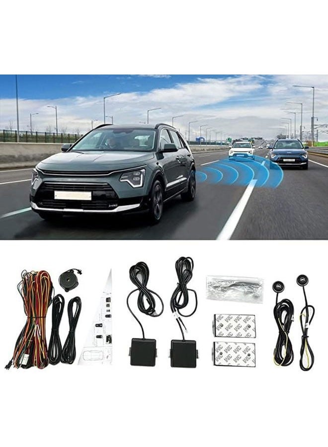 BY-J Blind Spot Monitoring System, 24GHz Millimeter Wave Radar Universal Car Blind Spot Detection System, Reversing Radar Parking System, BSD BSM BSA Blind Spot Detectors Sensor For Lane Change Assist - Image 1