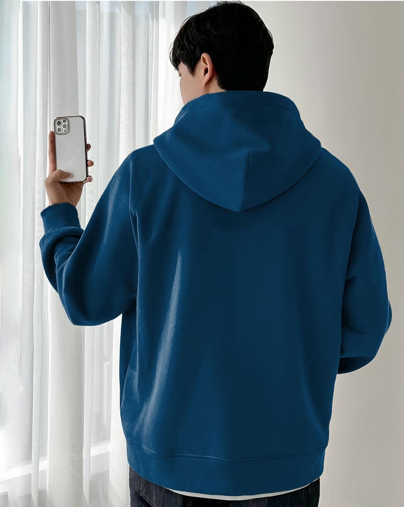 AUSK Men Jacket with hooded Neck || Mens Hoodies Sweatshirt || Hoodie Jacket for winter - Image 3
