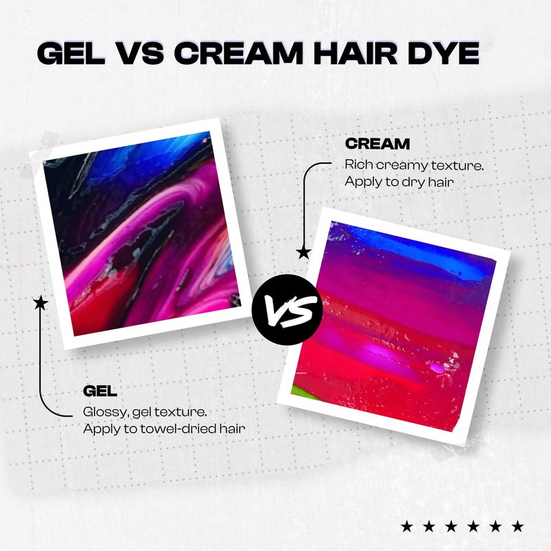 Manic Panic Inter-GEL-actic Gel Hair Color Kit - Semi Permanent Gel Hair Dye - Glossy Shine & Hydration with Lactic Acid + Castor Oil - DIY Friendly, No-Mix Formula, Vegan - Love Power Purple (1 kit) - Image 5