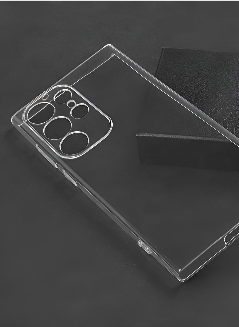 BORTONY Samsung Galaxy S24 Ultra Case Cover 6.8 Inch Crystal Clear Anti Yellowing Case Shockproof Bumper Protective Phone Cover for Galaxy S24 Ultra - Image 3