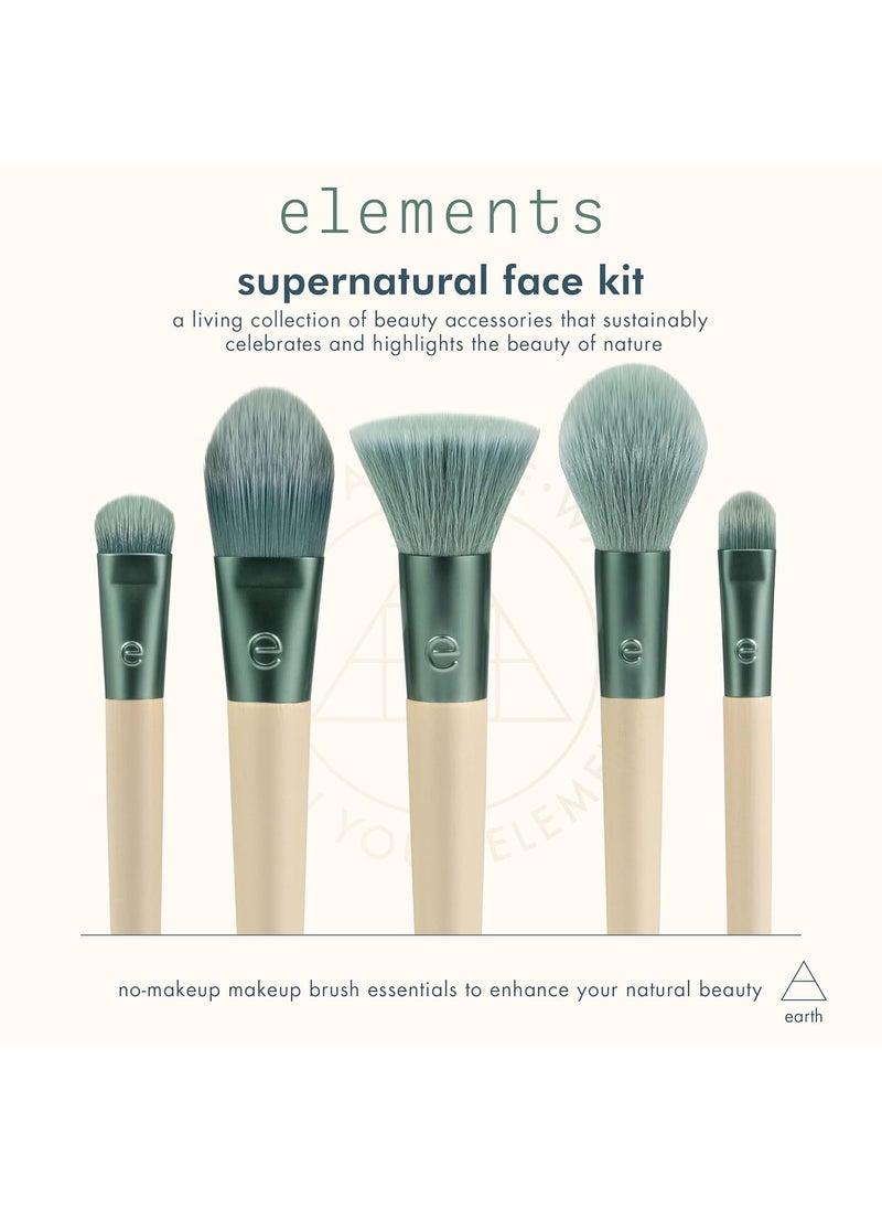 Eco Tools Supernatural Face Makeup Brush Kit  - Image 3