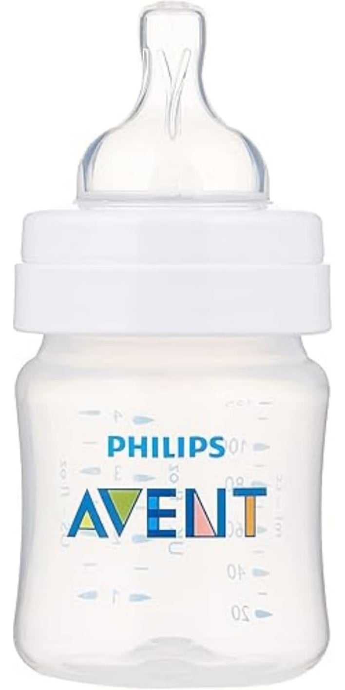 Avent Philips Avent Natural Response 125ml, 2 Baby Feeding Bottles, BPA Free  Plastic - Image 1