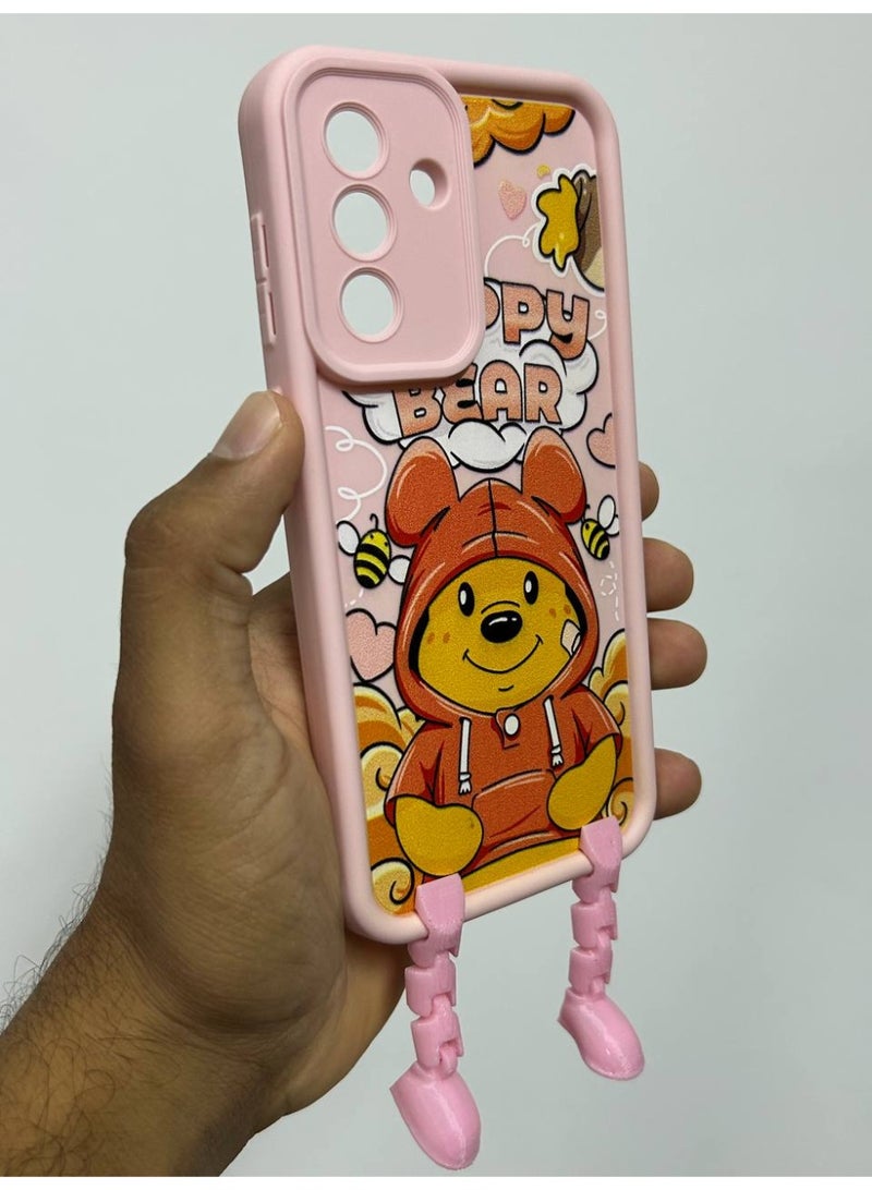 غطاء خلفي جديد بتصميم كرتوني لشخصية بوبي بير لهاتف سامسونج A56 - Image 4