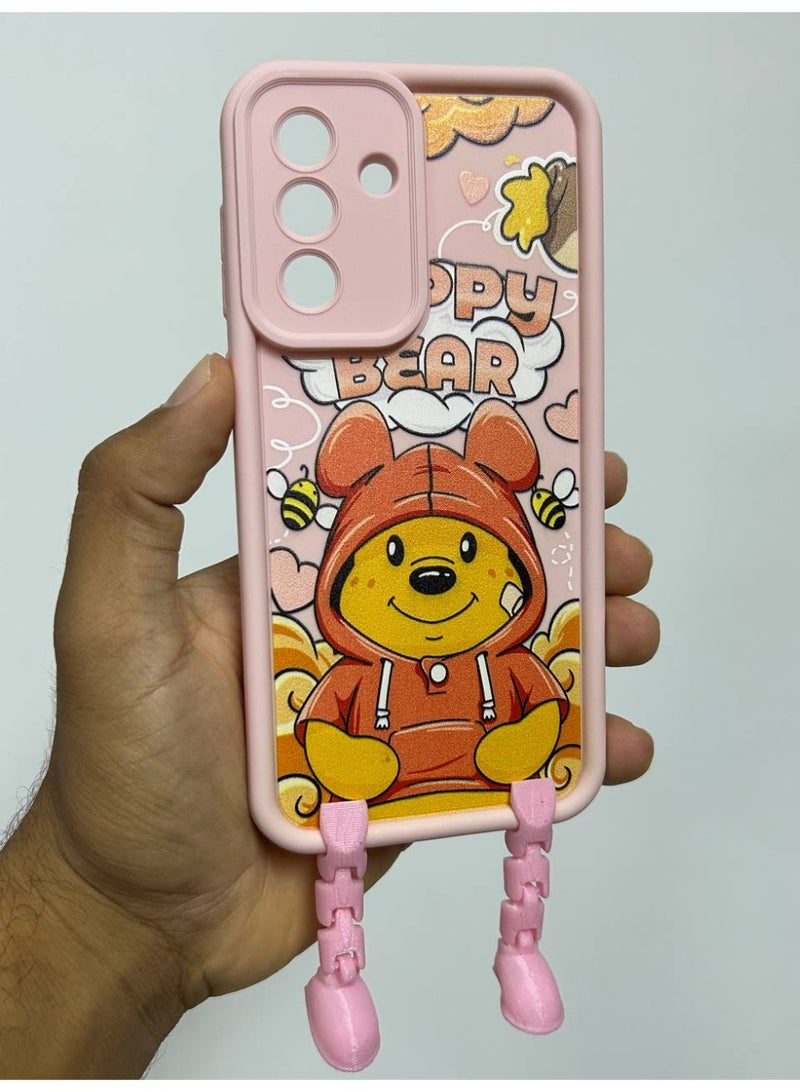 غطاء خلفي جديد بتصميم كرتوني لشخصية بوبي بير لهاتف سامسونج A56 - Image 3
