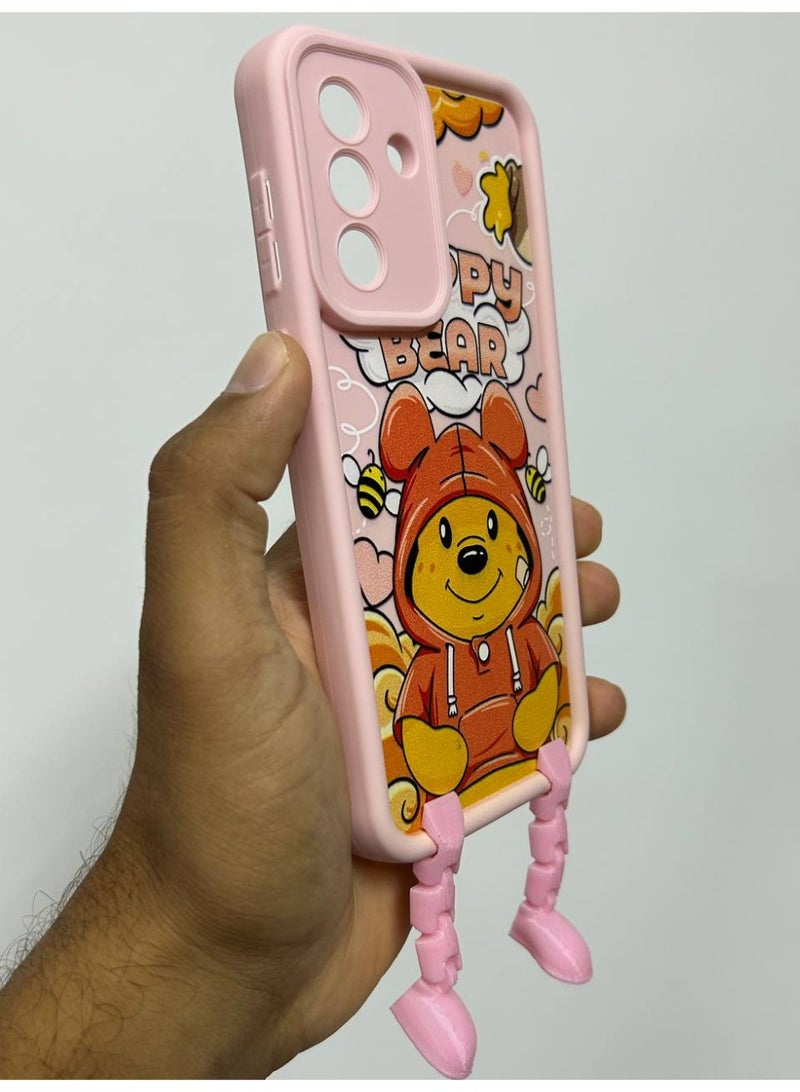 غطاء خلفي جديد بتصميم كرتوني لشخصية بوبي بير لهاتف سامسونج A56 - Image 2