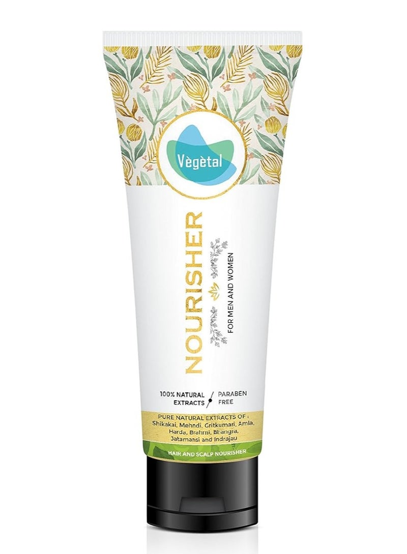 فيجيتال نوريشر 120 مل. -جل بلسم طبيعي 100٪ بلسم طبيعي لحماية اللون لتغذية الشعر وفروة الرأس للشعر الجاف والتالف - Image 1