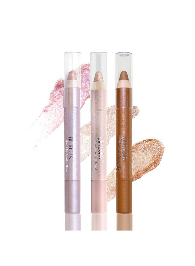 جيرل أكتيك بلسم الشفاه جيرلاكتيك 3 في 1 - ثلاثي لامع فاخر لشفاه مشرقة ولمعان أنيق (توينكل) - Image 4