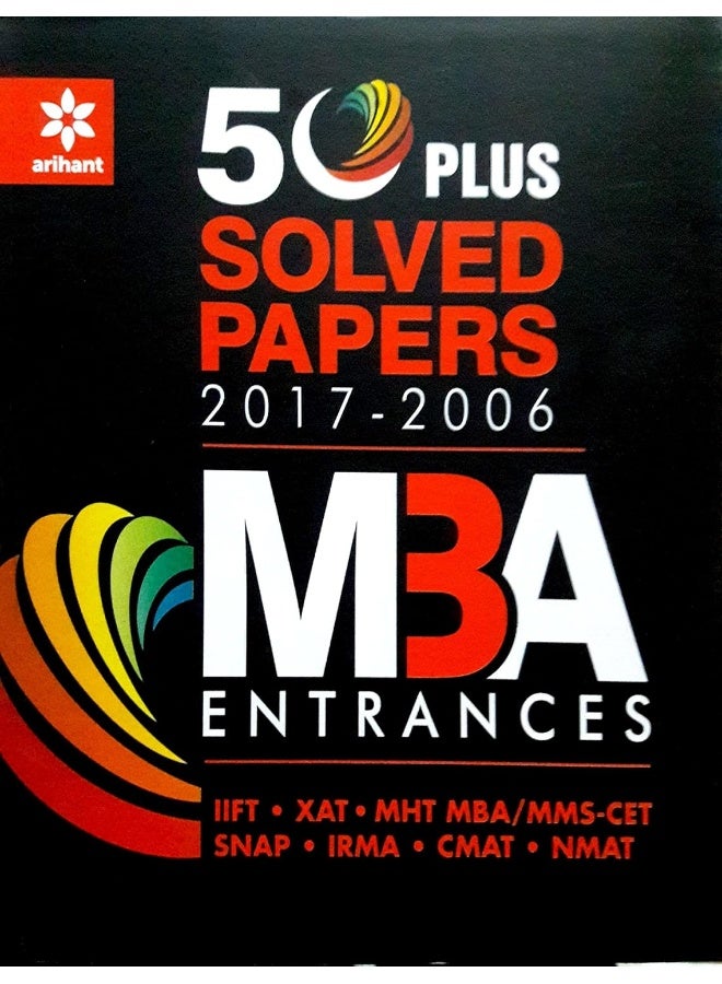 50 Plus Solved Papers MBA Entrances by Abhishek Gaurav - Paperback 