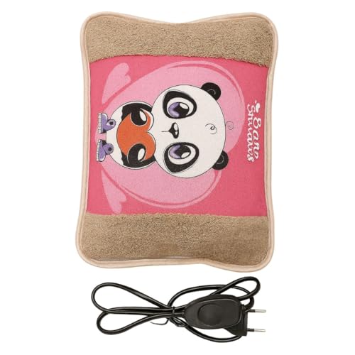 Antil's Soft Velvet Electric Rechargeable hot Water Heating Bag/Hot Bottle Pouch Pad with Auto Cut for Pain Relief and Body Warming (Multi-Color) - Image 1