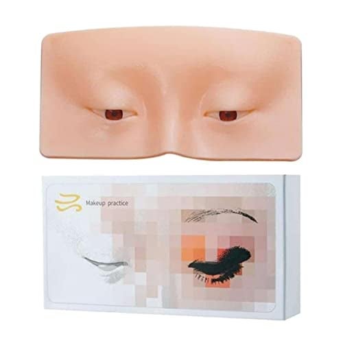 Tip 'n' Top Eye Make Up Practice Dummy Make Up Practice Face Board For Beginners and Make Up Artists with 1 Brush kit (7brushes) Included - Image 2