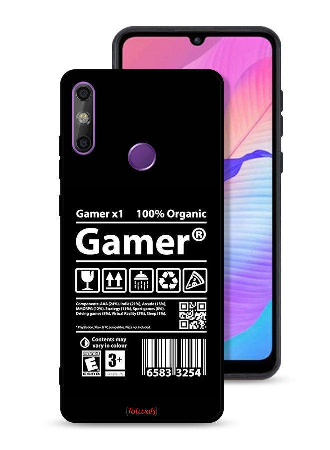 Tolwak غطاء حماية لهاتف Huawei Enjoy 20e وملصق للاعب - Image 1