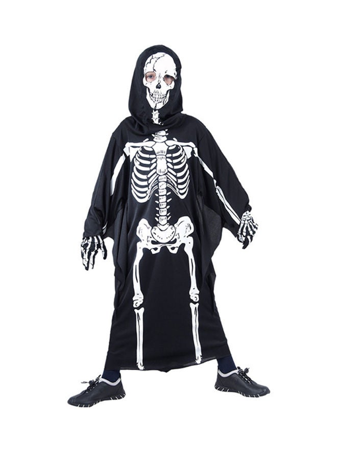 Party Magic زي هيكل عظمي للأطفال M