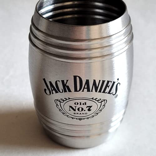 Jack Daniel's Medium Barrel Stainless Steel Shot Glass 2oz - Image 2