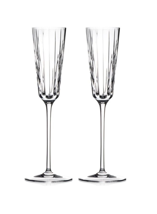 Rogaska 2-Piece Flute Avenue Set - Image 1