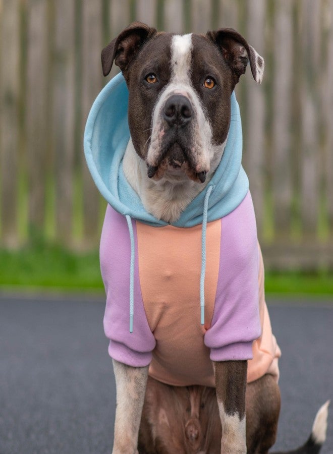 Spark Paws Dog Hoodie Sweatshirt Pullover - Premium Quality, Soft, Comfortable and Suitable for Large Dogs, for All Breeds - Hoodies, Fleece Sweater, Pet Clothing - Cotton Candy - 2XL - Image 4