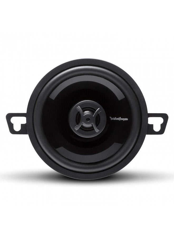 Rockford Fosgate P132 Punch 3.50" 2-Way Coaxial Full Range Speakers - Black, Pair  - Image 1